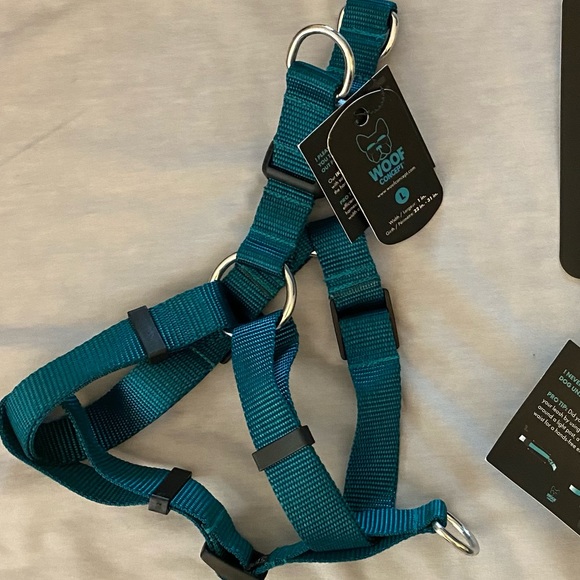 NWT | Woof Concept | Step-In Dog Harness — Lagoon | Large - Picture 8 of 11